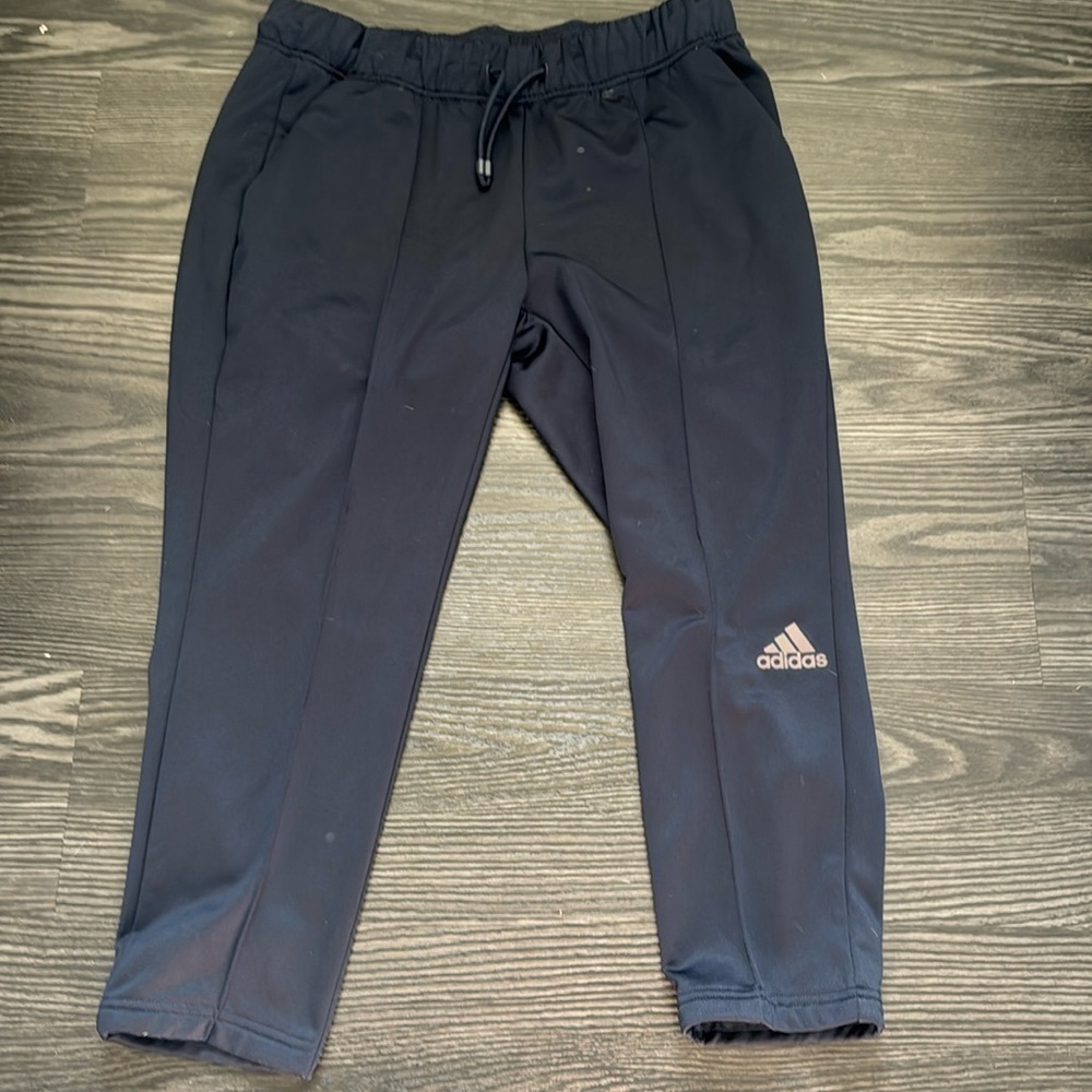 🍍ADIDAS SWEATPANTS-pockets-drawstring 🍍sz large🍍K-1